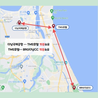 BRG다낭cc 시내 인접성 좋고 가성비 좋은 베트남 다낭 골프투어