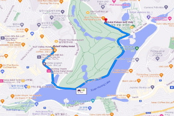 달랏 골프장 그린피 - 베트남 최초의 골프장 달랏 팰리스 골프클럽 (Dalat Palace Golf Club)