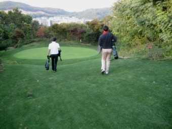 골프 라운딩 namseoul country club ,par 3 ♥ 일상, 날씨너무좋은 날!