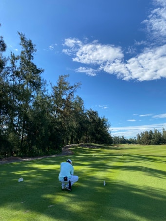 다낭 골프여행 - 몽고메리 CC 골린이도 무난하게 성공, 내돈내산 (Montgomerie Links Golf club Vietnam)