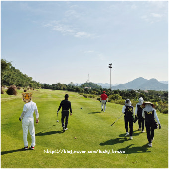 베트남 닌빈 로얄cc(Royal Golf Club) D코스 럭키브라보 디지털 야디지북