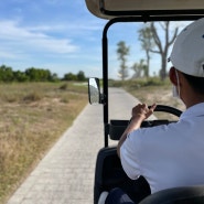 빈펄 골프장 입구 전경 사진